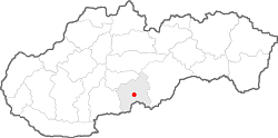 mapa regióu Novohrad