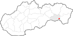 mapa regiónu Abov