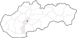 mapa regiónu Tekov